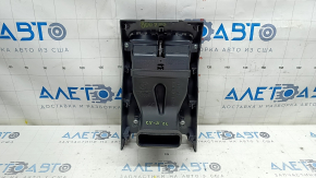 Mazda CX-5 17-25 black rear center console trim with air vent, scratches