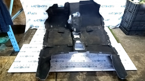 Nissan Leaf 18-21 black floor covering for cleaning