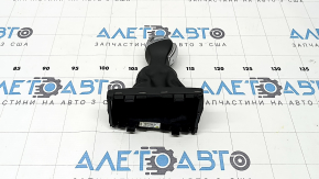 Audi Q3 83A 19-25 automatic transmission knob, black leather with chrome, scratches