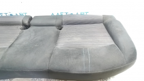 Rear seat, 2nd row, lower part, Nissan Leaf 18-22, combination, black cloth