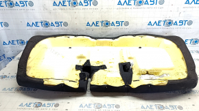 Rear seat, 2nd row, lower part, Nissan Leaf 18-22, combination, black cloth
