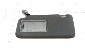 Right visor Mazda CX-5 20-25 black, with LED backlight
