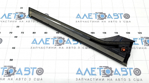 Left tailgate spoiler for Audi Q3 83A 19-25, gloss black