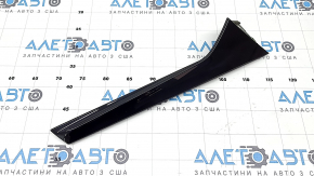 Right tailgate spoiler for Audi Q3 83A 19-25, gloss black