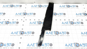 Front left side door trim for Audi Q3 83A 19-25, glossy black, scratches