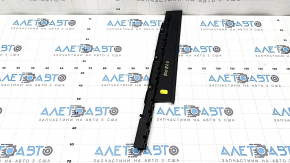 Front right side door trim for Audi Q3 83A 19-25, glossy black, scratches