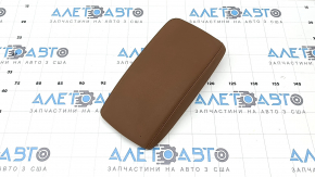Audi Q3 83A 19-25 armrest, brown leather, broken fasteners, dents