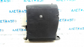 Rear row of seats, upper part, right, Nissan Leaf 18-22, combination, black cloth