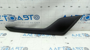 Center console trim side left Mazda CX-5 17-25 leather brown