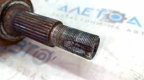 Front right drive axle shaft for Nissan Leaf 18-24, 40 kWh, rusty, thread defect