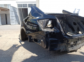 Quarter wing rear left Honda Accord 13-17 on the body, black, painted