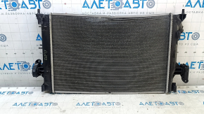 The water cooling radiator of the Hyundai Elantra AD 17-20 2.0 is dented