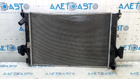 The water cooling radiator of the Hyundai Elantra AD 17-20 2.0 is dented