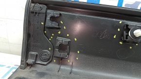 Lower rear left door trim for Mazda CX-5 17-24 in color, broken fasteners, scratches