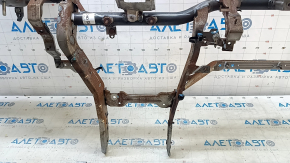 Rusty under-torpedo reinforcement pipe for Hyundai Elantra AD 17-20