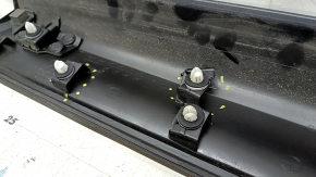 Lower front left door trim for Mazda CX-5 17-25 in color, broken fasteners
