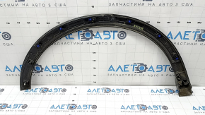 Rear left fender arch trim for Audi Q3 83A 19-25, black, with bumpers