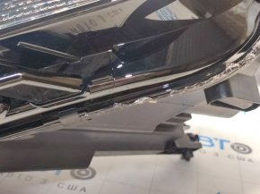Headlight front left bare VW Tiguan 18-21 halogen, DRL halogen, chip, cracked housing