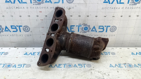Exhaust manifold with catalytic converter for Hyundai Elantra AD 20-20 2.0 automatic transmission, rusty