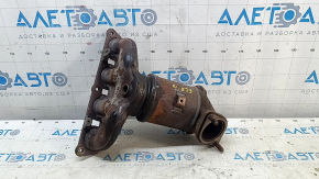 Exhaust manifold with catalytic converter for Hyundai Elantra AD 20-20 2.0 automatic transmission, rusty