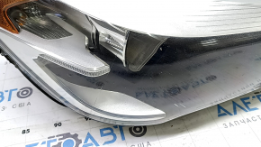 BMW X1 F48 16-22 halogen front right headlight assembly, with mount, sand