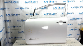 Bare front left door Nissan Leaf 18-25 white QAK, putty
