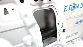 Bare front left door Nissan Leaf 18-25 white QAK, putty