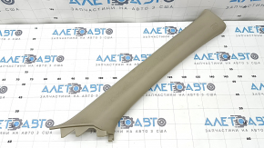 Honda Accord 13-17 upper right front pillar trim, beige, for cleaning