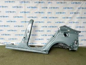 Quarter wing rear left Toyota Prius 50 19-22 under BSM, on the body, green