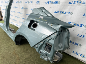 Quarter wing rear left Toyota Prius 50 19-22 under BSM, on the body, green