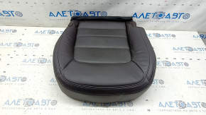 Driver's seat trim, lower part, Mazda CX-5 17-23, brown leather, heated, blown, perforated, needs cleaning, torn blower