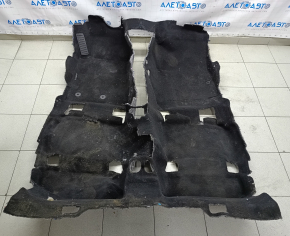 Ford Mustang mk6 15" floor covering - black, dry cleanable