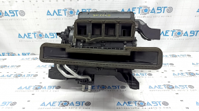 The heater assembly and air conditioner of a Honda Accord 17 hybrid have a dented pipe.