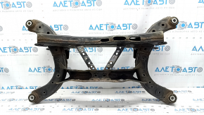 The rear subframe of a Mazda 6 18-21 is rusty.
