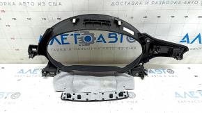 Mazda CX-5 21-24 black leather instrument cluster surround with wood trim, 10.3"