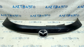 Upper trunk door molding for Mazda CX-5 17-24 with emblem, under glass, broken fasteners