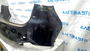 Rear bumper, bare, Mazda CX-5 22-25, with parking sensors, black, 41W, scratches