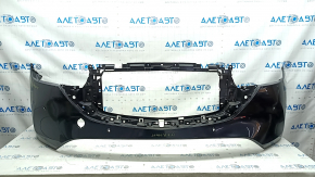 Front bumper, bare, Mazda CX-5 22-25, for parking sensors, black, 41W, scratches, broken mount