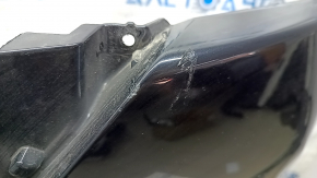 Front bumper, bare, Mazda CX-5 22-25, for parking sensors, black, 41W, scratches, broken mount