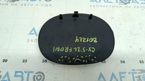 Mazda CX-5 17-24 radiator grille emblem under radar, scratches, broken fasteners