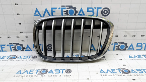 Radiator grill left BMW X1 F48 16-19 X-line gray grille, sand