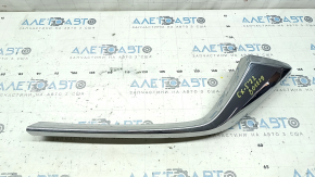 Left radiator grille molding for Mazda CX-5 22-25, chrome, chips, sand