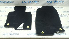 Set of floor mats for Mazda CX-5 17-25, cloth, black