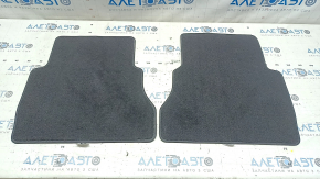 Set of floor mats for Mazda CX-5 17-25, cloth, black