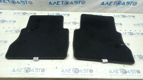 Set of floor mats for Mazda CX-5 17-25, cloth, black