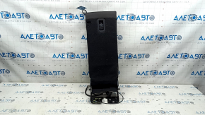 Rear seat armrest, 2nd row, Mazda CX-5 19-22, brown leather, with air conditioning buttons, with USB, dented
