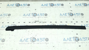 Upper rear right door molding for Mazda CX-5 17-24 black, missing fastener, adhesive