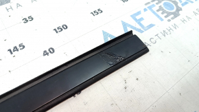 Upper rear right door molding for Mazda CX-5 17-24 black, missing fastener, adhesive