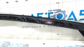 Upper front right door molding for Mazda CX-5 17-24 black, missing fastener, adhesive