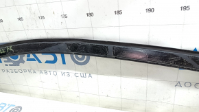 Upper front right door molding for Mazda CX-5 17-24 black, missing fastener, adhesive